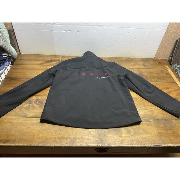 Tesla Service Employee Issue Soft Shell Jacket Womens XL Black - Picture 15 of 16